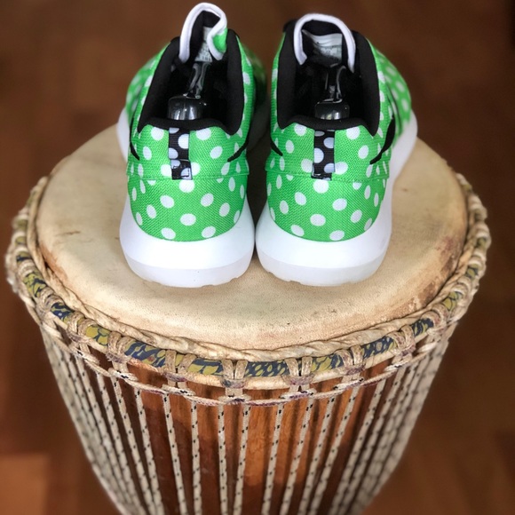 Nike Roshe NM Polka Dot 810857-300 Green Size 12 - Picture 3 of 7